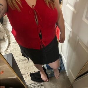 Abercrombie & Fitch Red Top